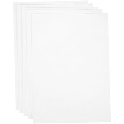 Shredder Lubricating Paper Sheets, 5-Pack, White