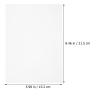 Shredder Lubricating Paper Sheets, 5-Pack, White view 2