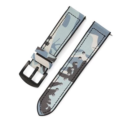 DSGVFNE Silicone Leather Quick-Release Watch Band, 20 mm/22 mm, C3, 22 mm