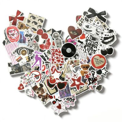 100 Pack Y2K Vintage Stickers