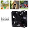 SIXRUN Solar-Powered Exhaust Fan with Monocrystalline Solar Panel view 2