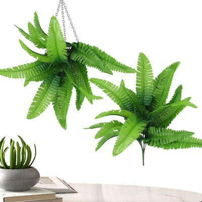 Artificial Boston Fern Plant