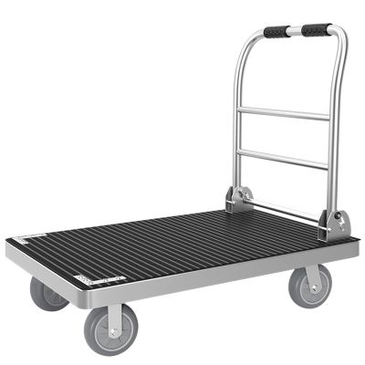 MINGYIHUI 1,100 kg Folding Platform Hand Truck with 360° Swivel Casters, 90 x 60 cm