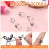 TIESOME 9 Adjustable Crochet Rings view 3