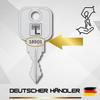 bayesen Replacement Key Compatible with MLM Lehmann, Number Range 18501–19000, for Lever Cylinders, Furniture Locks and Cabinet Locks, Code [18782] view 2