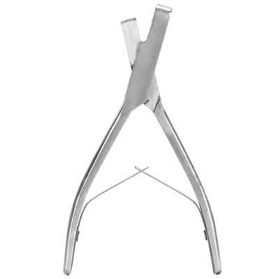 U-Shaped Pig Ear Notching Pliers, Stainless Steel