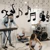 Muteitt 9-Piece Hanging Music Notes Swirl Set view 4