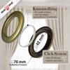 Curtain Rings 10 Pack 42mm Click System view 2