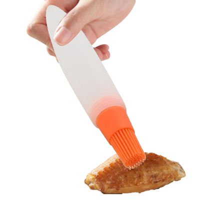 Silicone Brush Oil Dispenser Bottle