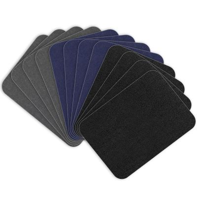 12 Iron-On Repair Patches