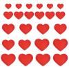 24 Heart Iron-On Patches view 1