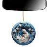 Jesus Ornament - Flat Nativity Sign view 1