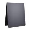Ausla Desktop Bulletin Board, Magnetic Chalkboard with Double-Sided Display, Durable Carbon Steel Memo Board for Home and Office view 1