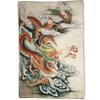 Silk Embroidery Thangka Feng Shui Dragon Wall Hanging view 1