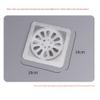 FUANA Fiberglass Drain Stickers for Shower and Bathtub, 10 x 10 cm, Black, Pack of 10 view 4