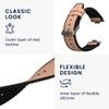 kwmobile Leather Watch Band for Huawei Watch Fit 3 / Fit 4 - Dusty Rose view 3
