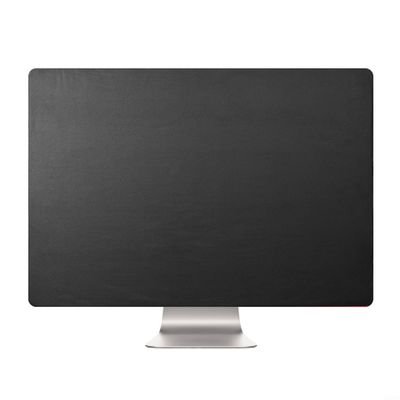 Nylon Dust Cover for 21–27-Inch Monitors, Designed to Protect Against Dust and Spilled Liquids, Perfect for Home or Office Use (27-Inch Black)