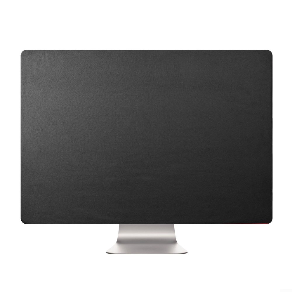 Nylon Dust Cover for 21–27-Inch Monitors, Designed to Protect Against Dust and Spilled Liquids, Perfect for Home or Office Use (27-Inch Black)
