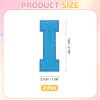 QUARKZMAN 2 Pack Chenille Letter I Iron-On Patch view 2