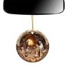 2D Acrylic Jesus Scene Ornament view 1