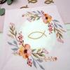 Paper+Design 20 Pink Napkins with Gold Fish Symbol view 4