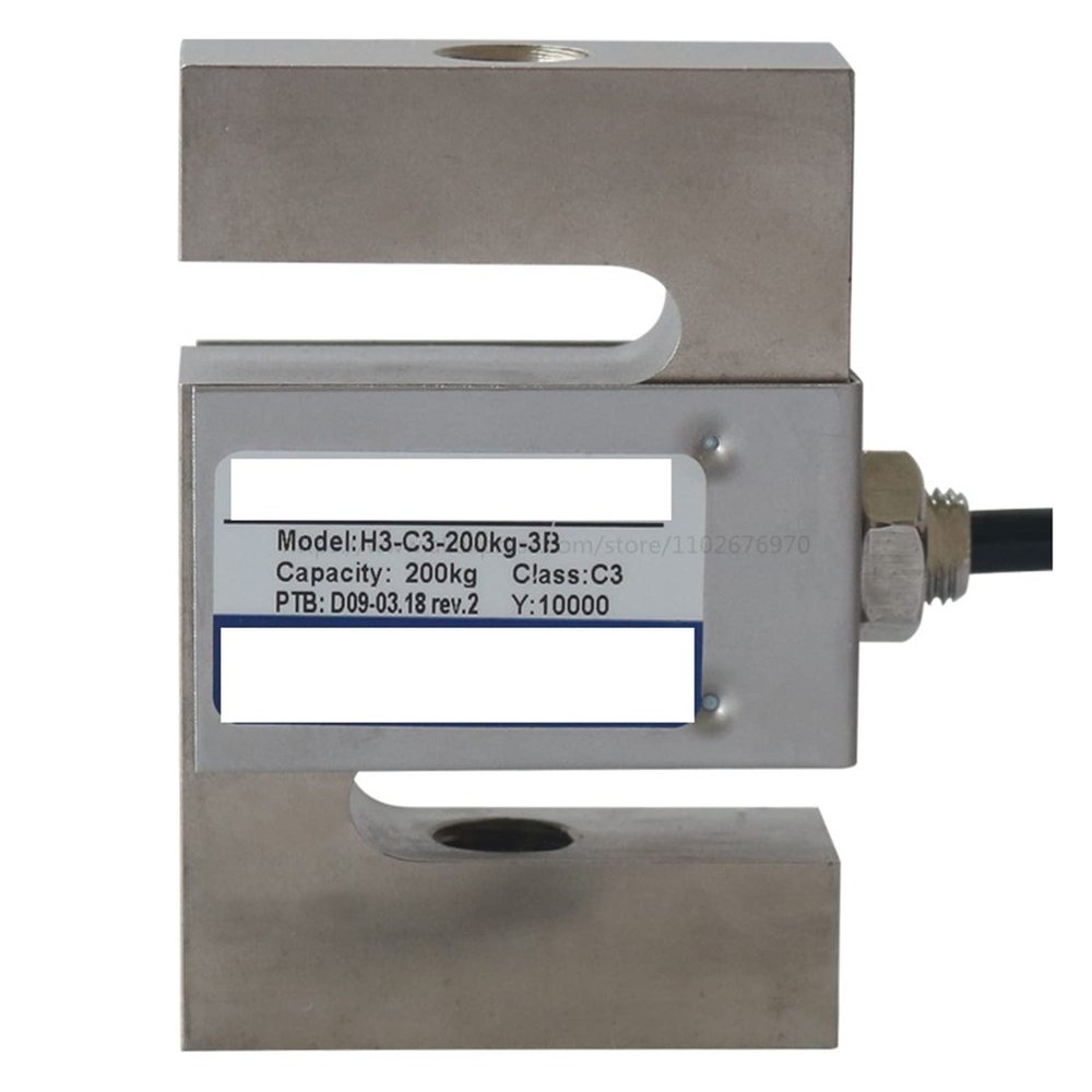 XZXXZSZ H3-C3-500KG-3B Tension Sensor Load Cell, 25–750 kg, S-Type Load Sensor (H3-C3-3.0t-6B)