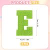 QUARKZMAN 2 Pcs Chenille Letter-E Iron-On Patches view 2