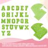 QUARKZMAN 2 Pcs Chenille Letter-E Iron-On Patches view 3
