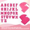 QUARKZMAN 2 Pack Iron-On Chenille Letter T Patches view 3