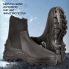 Drfeify Dive Boots, 5 mm Neoprene Water Shoes with Non-Slip Sole for Snorkeling and Surfing (Size 11) view 3