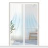 Magnetic Screen Door for Balcony, 130 x 140 cm, White view 1