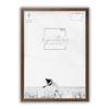 Infantasie N2 Picture Frame 17x24 cm, Walnut, MDF Wood view 1