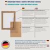 Infantasie N2 Picture Frame 17x24 cm, Walnut, MDF Wood view 4