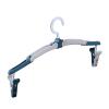 Foldable Travel Hangers with Clips view 1