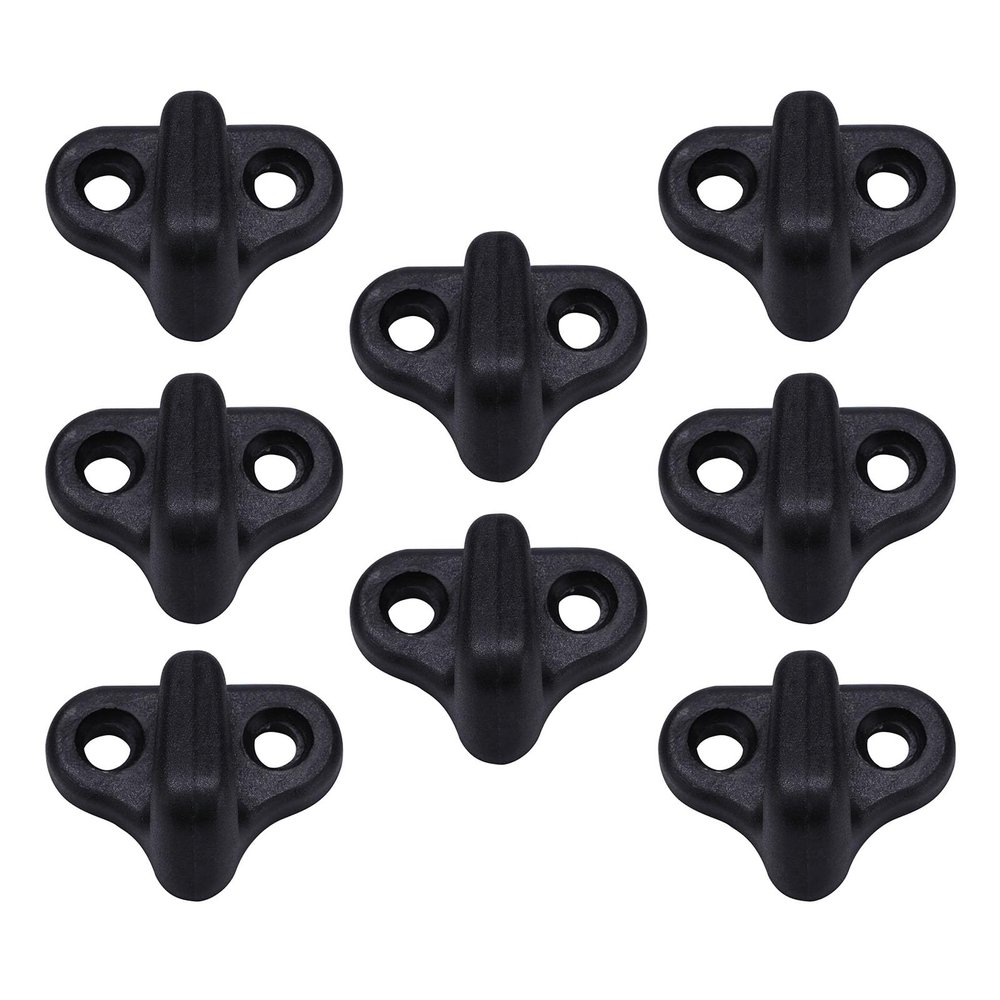 Aramox Nylon Kayak J-Hooks with Screws, 8-Pack