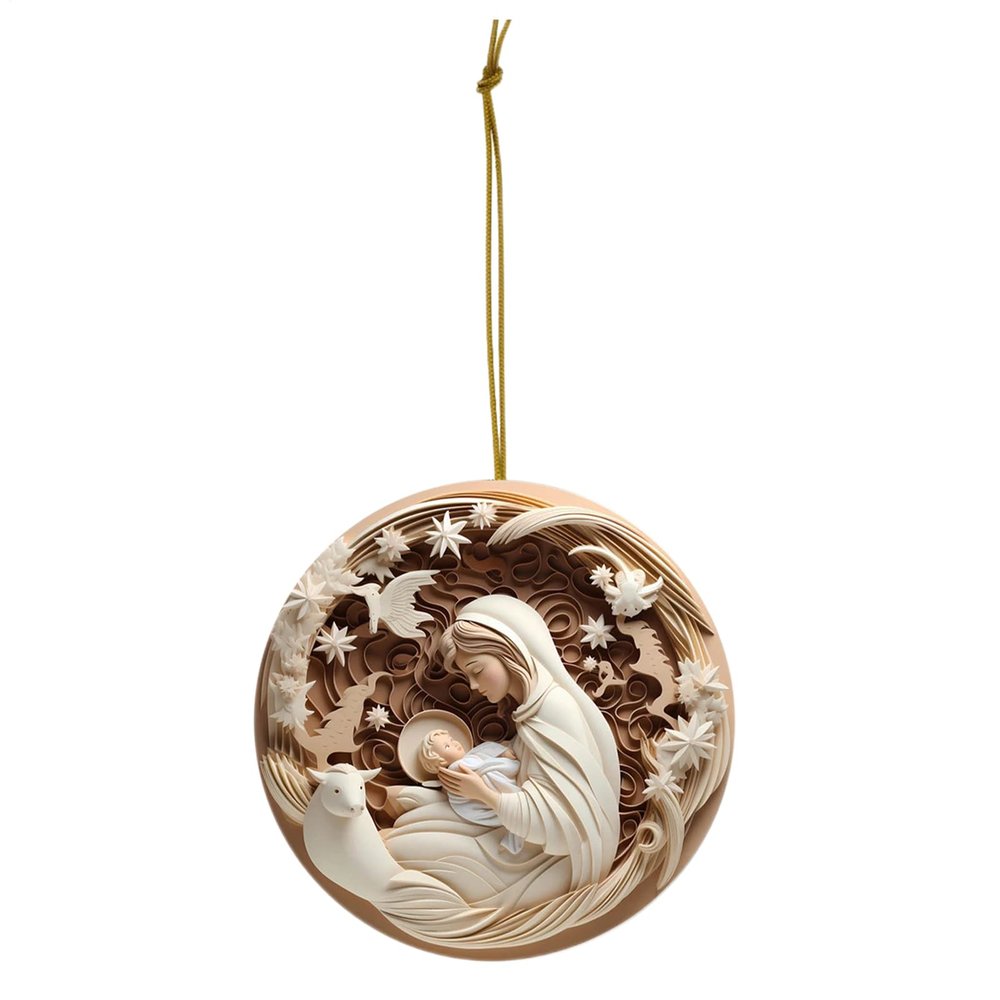 Acrylic Nativity Ornament - Jesus