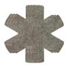 Gray Polyester Coaster Set view 1
