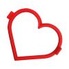 Reusable Heart-Shaped Silicone Pancake Ring view 2