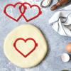 Reusable Heart-Shaped Silicone Pancake Ring view 3