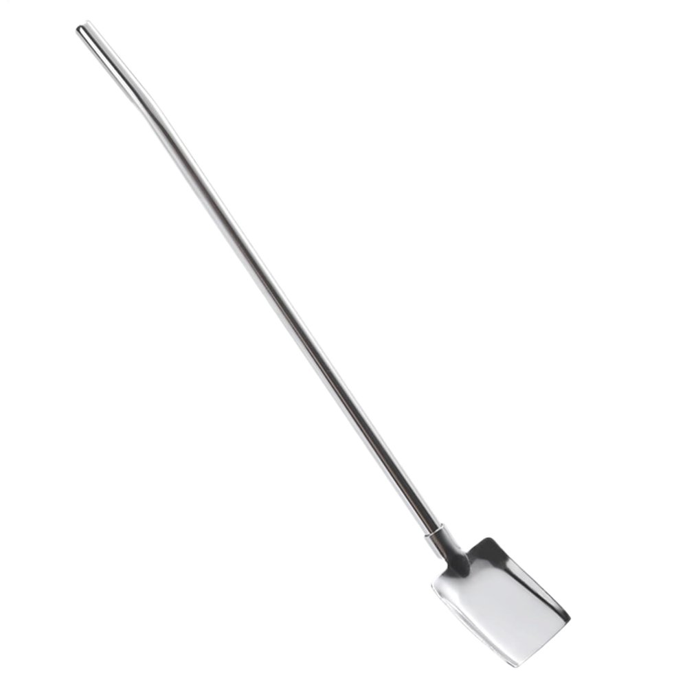 Metal Spoon Straws - Reusable Stainless Steel Scoop Straw