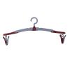 Foldable Travel Hangers with Clips view 1