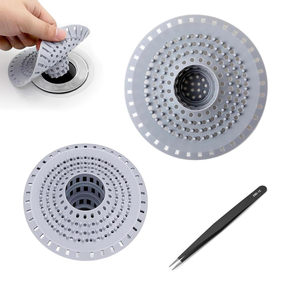 Universal Drain Strainer, 2 Pack
