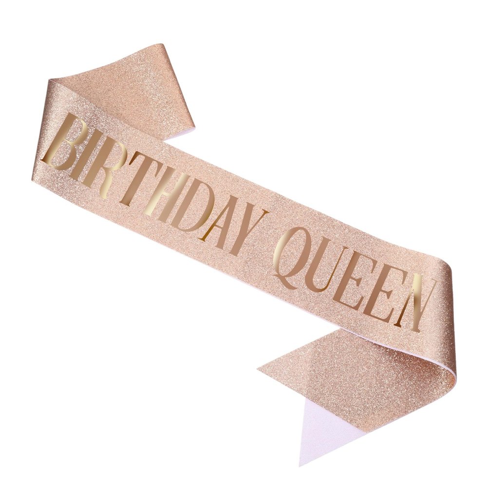 Birthday Queen Sash