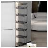 Pull-Out Drawer Organizer with Soft-Glide Rails and Dividers for Tight Spaces view 1