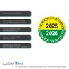 LabelTec 2025 + 2026 Annual Inspection Stickers, Self-Adhesive Vinyl, 50-Pack, 30 mm, LTC044 view 4