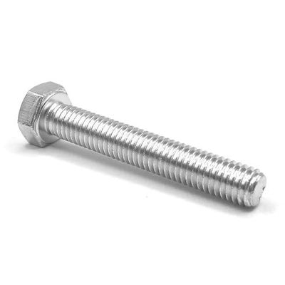 A4 Stainless Steel Hex Bolts DIN 933, Fully Threaded, M8 x 40 mm, 5-Pack