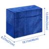 Foldable Dust-Resistant Sewing Machine Cover, Reinforced Oxford Fabric, Blue view 3
