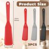 HJZHII 3-Piece Silicone Spatula Set view 2