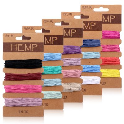 20 Colors Waxed Nylon String for Bracelets