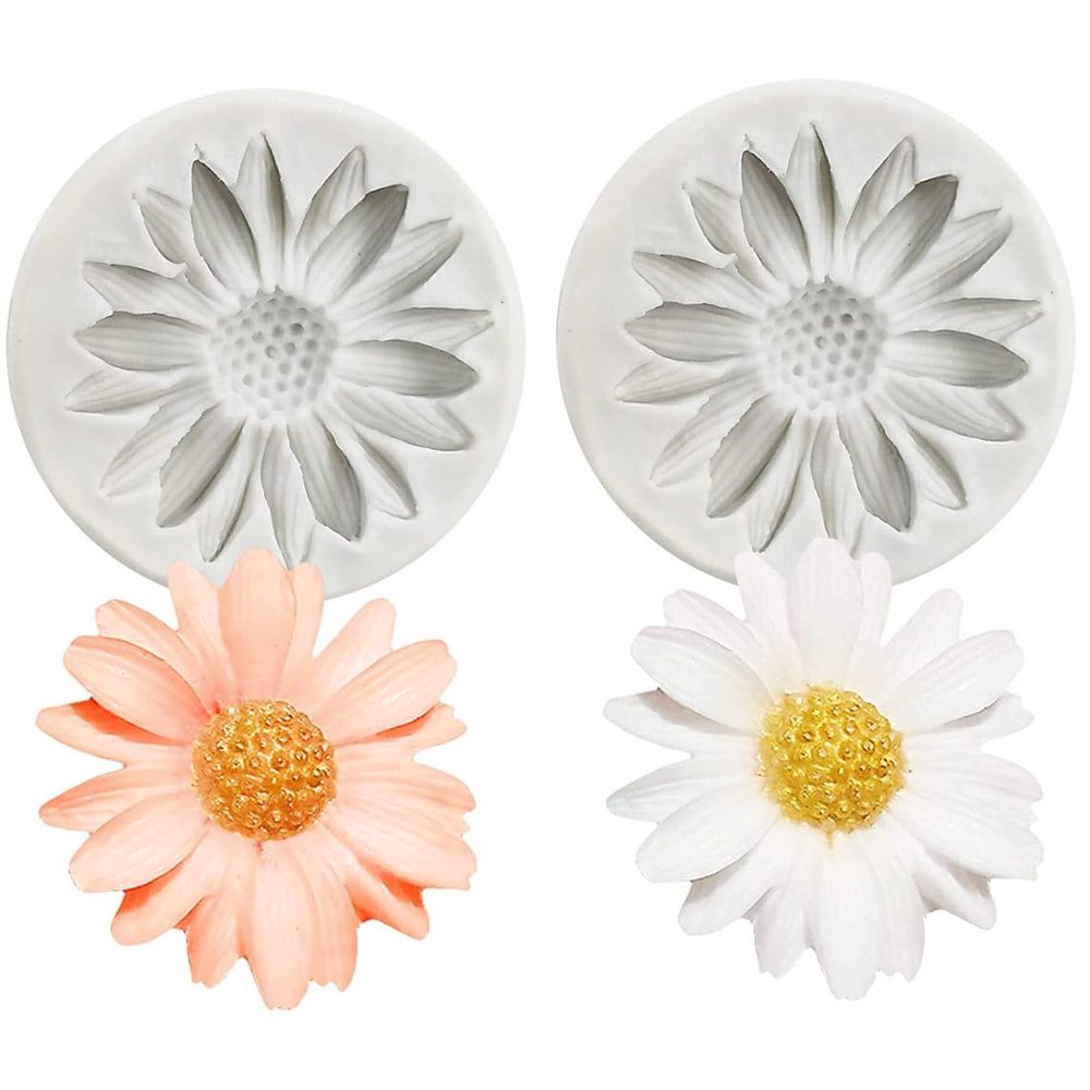 Sunflower Cake Molds, 2-Pack